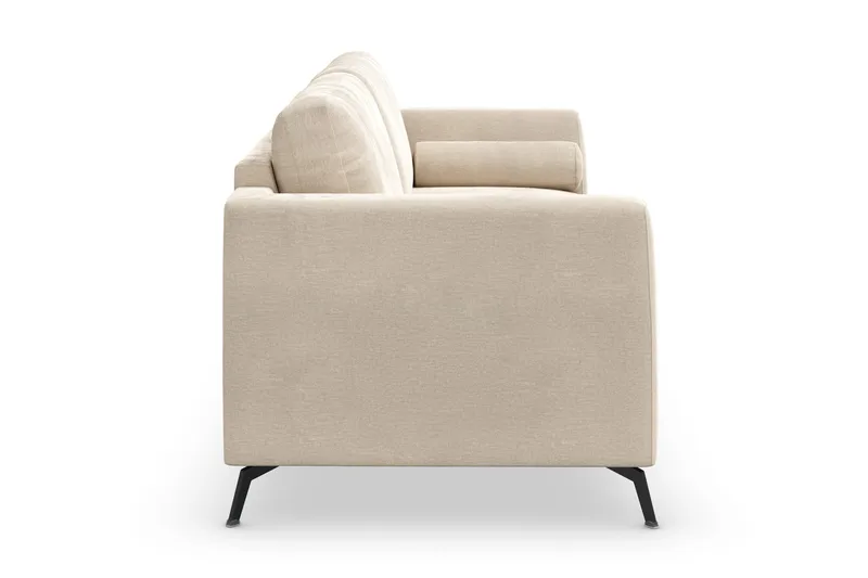 Ocean Lyx 3-sits Sammetssoffa - Beige - Products - Möbler - Soffa - Sammetssoffa