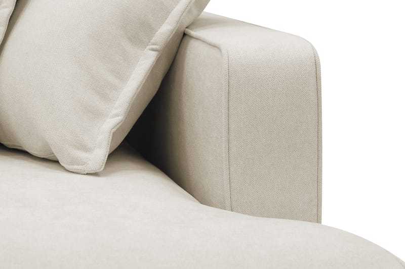 Rossita Lyx 5-sits Högervänd U-formad Extra djup Soffa med Divan och Schäslong i Tyg - Beige - Products - Möbler - Soffa - U-soffa