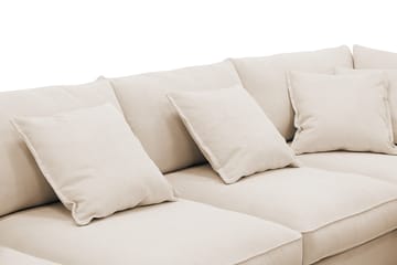 Rossita Lyx 5-sits Vänstervänd U-formad Extra djup Soffa med Divan och Schäslong i Manchester - Beige - Products - Möbler - Soffa - U-soffa