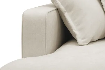 Rossita Lyx 5-sits Vänstervänd U-formad Extra djup Soffa med Divan och Schäslong i Tyg - Beige - Products - Möbler - Soffa - U-soffa