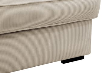Rossita Lyx 6-sits Vänstervänd U-formad Extra djup Soffa med Divan och Schäslong i Manchester - Kräm - Products - Möbler - Soffa - U-soffa