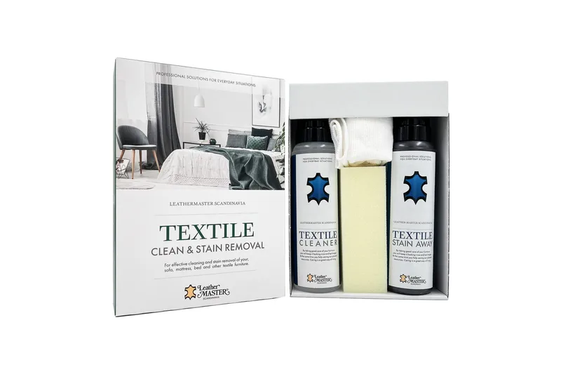 Textile Clean & Stain Removal kit - Leather Master - Products - Möbler - Soffa - Sofftillbehör - Rengöring soffa - Möbelvård till tyg