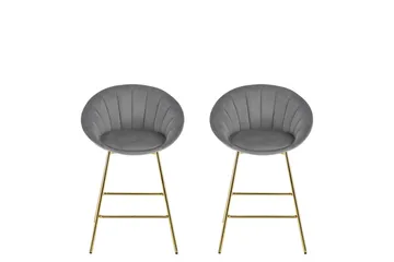 Aikka Barstol 87 cm - Grå - Products - Möbler - Fåtölj & stolar - Barstol & barpall