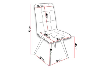 Aldbrough Matstol - Products - Möbler - Fåtölj & stolar - Matstol & köksstol