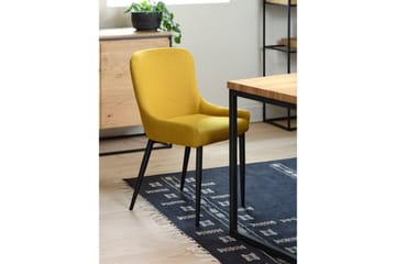 Azzy Matstol - Orange - Products - Möbler - Fåtölj & stolar - Matstol & köksstol