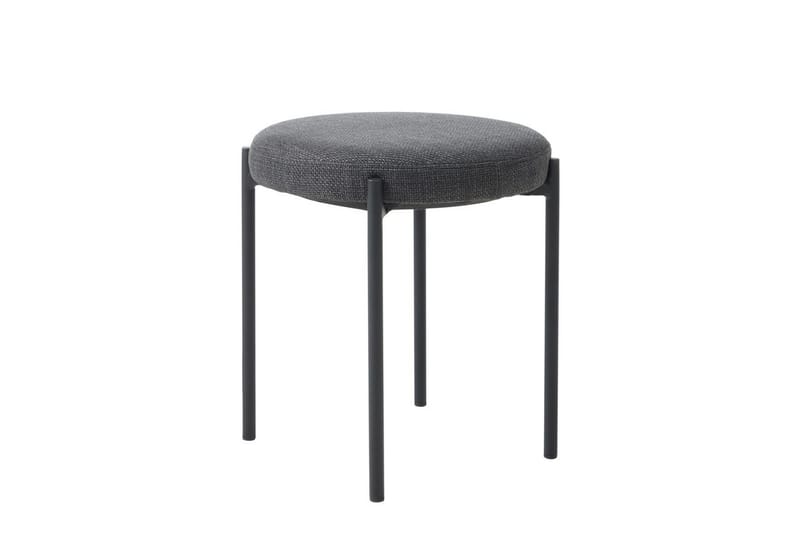 Bansi Sittpall - Mörkgrå - Products - Möbler - Fåtölj & stolar - Pall & puff