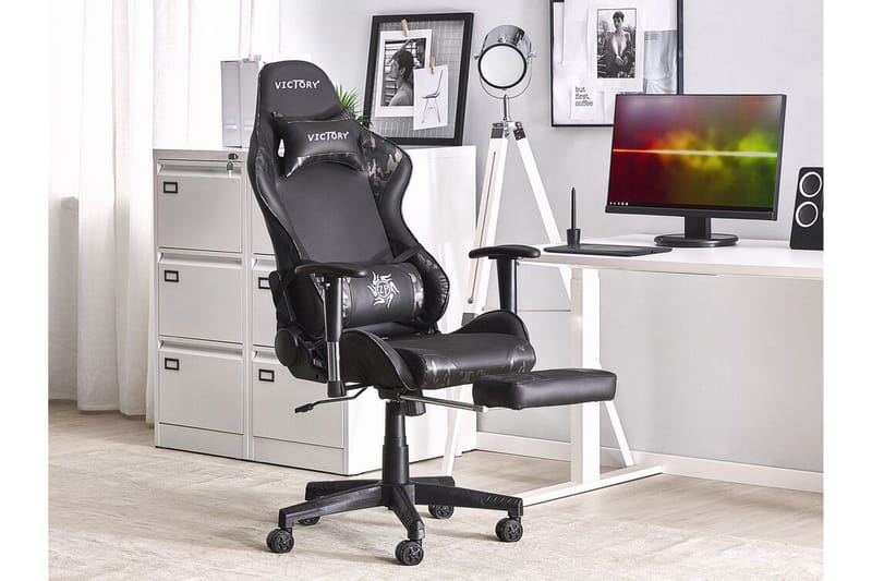 Brunnevik Gamingstol - Svart - Products - Möbler - Fåtölj & stolar - Gamingstol