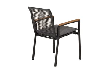 Dallas Matstol - Svart - Products - Möbler - Fåtölj & stolar - Matstol & köksstol