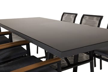 Dallas Matstol - Svart - Products - Möbler - Fåtölj & stolar - Matstol & köksstol