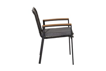 Dallas Matstol - Svart - Products - Möbler - Fåtölj & stolar - Matstol & k öksstol