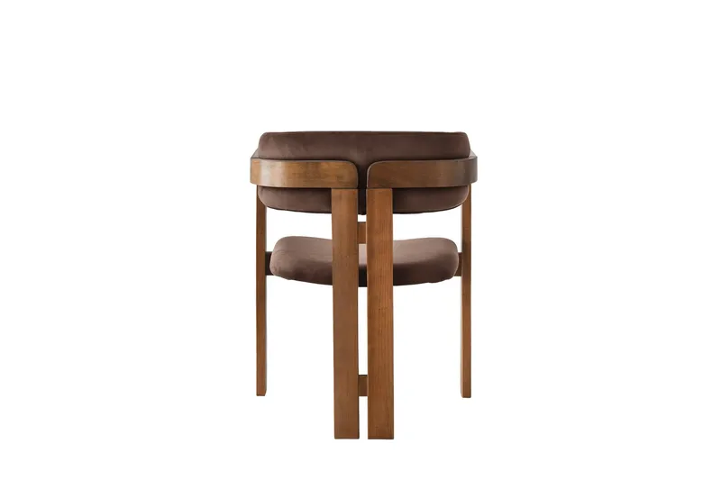 Dellon Karmstol - Valnöt/Brun - Products - Möbler - Fåtölj & stolar - Karmstol