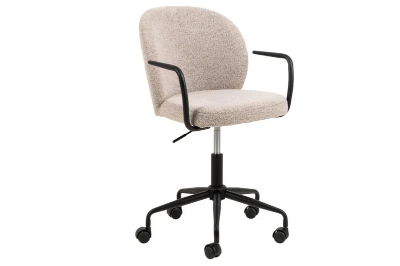 Dursun Kontorsstol - Beige - Products - M öbler - Fåtölj & stolar - Kontorsstol & skrivbordsstol