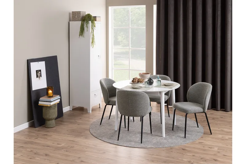 Dursun Matstol - Grå - Products - Möbler - Fåtölj & stolar - Matstol & köksstol