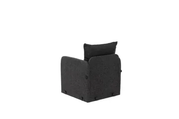 1-sits bäddsoffa Rubby Mörkgrå - Mörkgrå - Products - Möbler - Fåtölj & stolar - Fåtölj - Bäddfåtölj