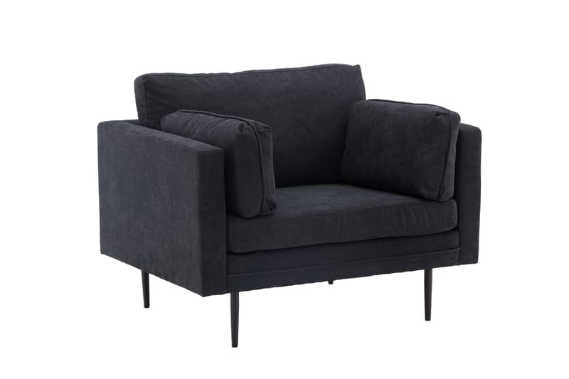 Boom Fåtölj - Svart - Products - Möbler - Fåtölj & stolar - Fåtölj