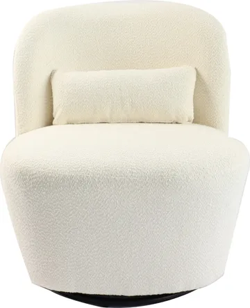 Snurrbar 360º fåtölj - Beige teddy - Products - Möbler - Fåtölj & stolar - Fåtölj - Fåtölj utan armstöd