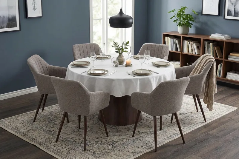 Filippa Matstol - Grå - Products - Möbler - Fåtölj & stolar - Karmstol