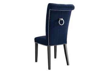 Garvin Matstol - Blå/Svart - Products - Möbler - Fåtölj & stolar - Matstol & köksstol