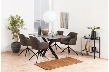 Harford Karmstol - Brun - Products - Möbler - Fåtölj & stolar - Karmstol