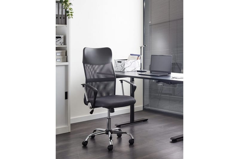 Kontorsstol Design Grå/svart/silver - Grå/svart/silver - Products - Möbler - Fåtölj & stolar - Kontorsstol & skrivbordsstol