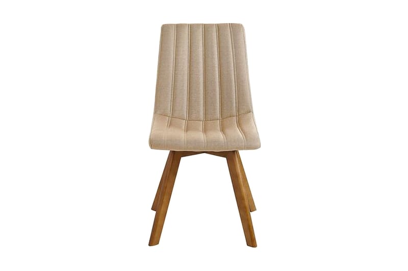 Matstol 2 st beige CALGARY - Beige - Products - Möbler - Fåtölj & stolar - Matstol & köksstol