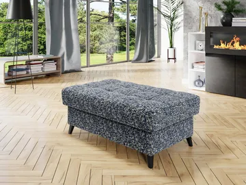 Amshyttan Fotpall 106 cm - Blå - Products - Möbler - Fåtölj & stolar - Pall & puff - Fotpallar