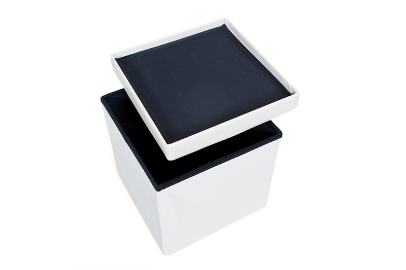 Catullus Förvaringspall - Vit - Products - Möbler - Fåtölj & stolar - Pall & puff - Sittpuff