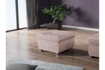 Cerys Fotpall 60 cm - Rosa - Products - Möbler - Fåtölj & stolar - Pall & puff - Fotpallar