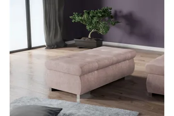 Cerys Fotpall 60 cm - Rosa - Products - Möbler - Fåtölj & stolar - Pall & puff - Fotpallar