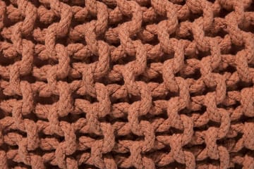 Conrad Sittpuff 50 cm - Brun - Products - Möbler - Fåtölj & stolar - Pall & puff - Sittpuff