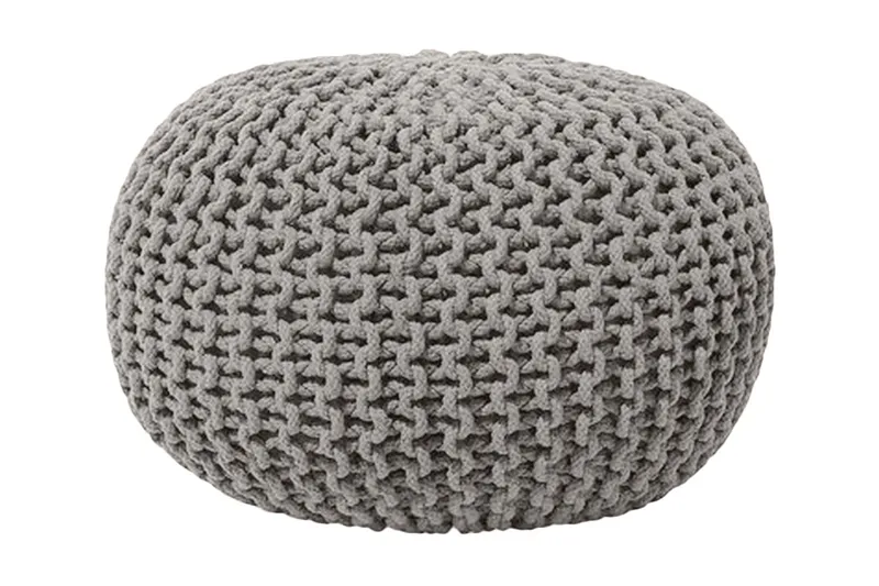 Conrad Sittpuff 50 cm, Grå