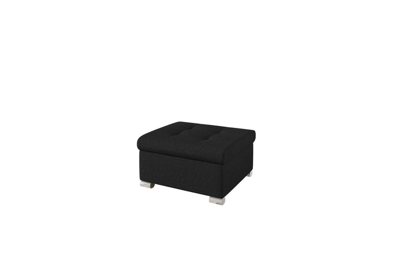 Dynir Fotpall 68 cm, Svart