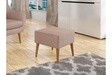 Gabi Fotpall 45 cm - Rosa - Products - Möbler - Fåtölj & stolar - Pall & puff - Fotpallar