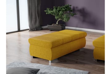 Gamal Fotpall 60 cm - Gul - Products - Möbler - Fåtölj & stolar - Pall & puff - Fotpallar