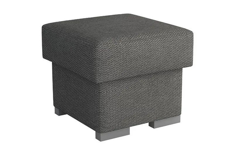 Lavona Fotpall LED-belysning, Grå