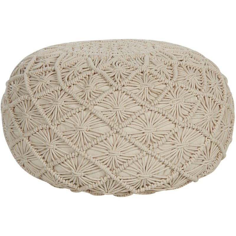 Puff Berkane, Beige/50x50x30