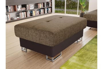 Reginia Fotpall 104 cm - Brun - Products - Möbler - Fåtölj & stolar - Pall & puff - Fotpallar