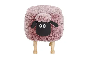 Sheep Sittpuff med Förvaring - Rosa - Products - Möbler - Fåtölj & stolar - Pall & puff - Sittpuff
