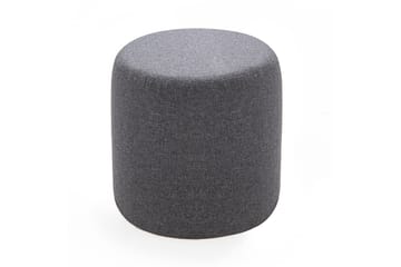 Silindir Sittpuff Rund - Antracit - Products - Möbler - Fåtölj & stolar - Pall & puff - Sittpuff