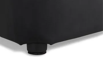 Square Pall Läder - Svart - Products - Möbler - Fåtölj & stolar - Pall & puff - Sittpuff