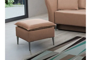 Staffin Fotpall 50 cm Light brown - Products - Möbler - Fåtölj & stolar - Pall & puff - Fotpallar