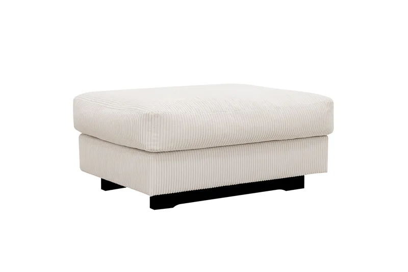 Valencia Fotpall - Offwhite - Products - Möbler - Fåtölj & stolar - Pall & puff - Fotpallar