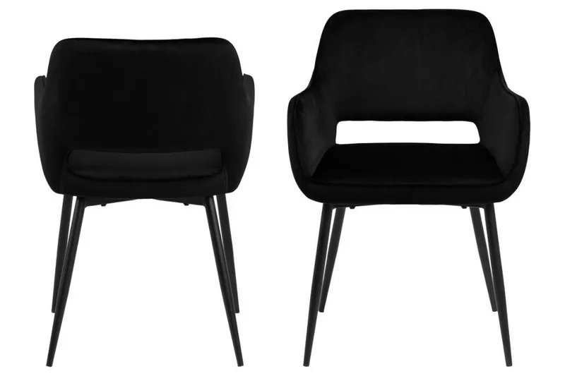 Pelaw Karmstol - Svart - Products - Möbler - Fåtölj & stolar - Karmstol