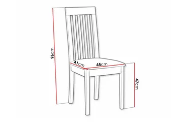 Rowden Matstol - Svart - Products - Möbler - Fåt ölj & stolar - Matstol & köksstol