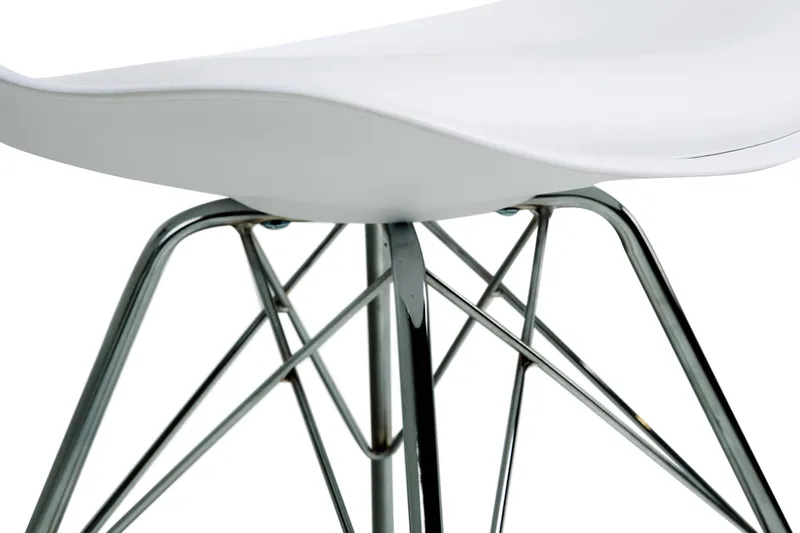 Shell Matstol Konstläder - Pu/Krom - Products - Möbler - Fåtölj & stolar - Matstol & köksstol