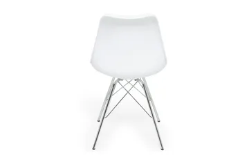 Shell Matstol Konstläder - Pu/Krom - Products - Möbler - Fåtölj & stolar - Matstol & köksstol