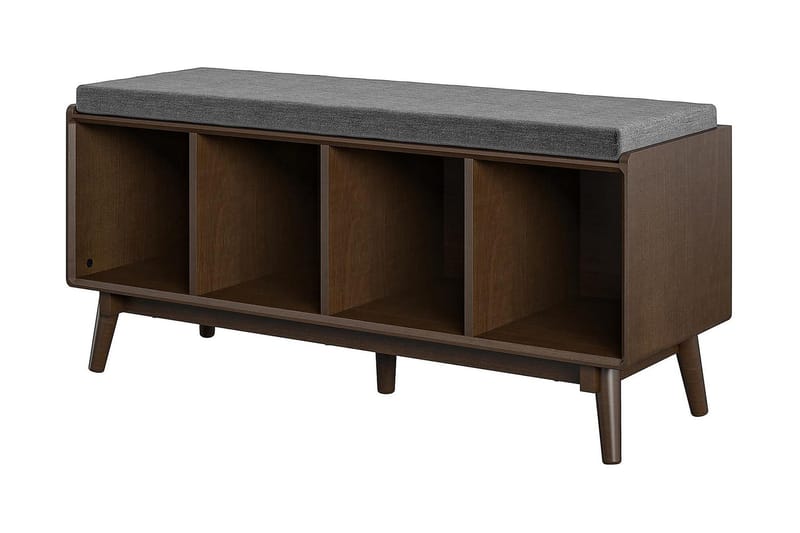 Brittany Sittbänk 118 cm Brun - Novogratz - Products - Möbler - Fåtölj & stolar - Sittbänk