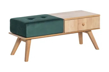 Nature Bänk med Förvaring Trä/Natur - VOX - Products - Möbler - Fåtölj & stolar - Sittbänk