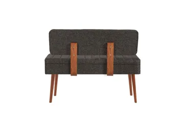 Valsot Sittbänk 110 cm - Valnöt/Antracit - Products - Möbler - Fåtölj & stolar - Sittbänk
