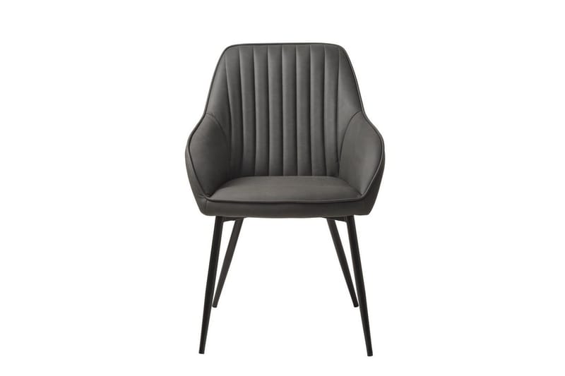 Sonal Matstol - Mörkgrå - Products - Möbler - Fåtölj & stolar - Karmstol